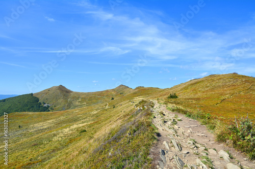 Polish mountains Bieszczady