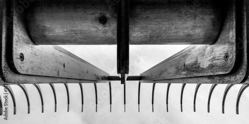 Fence from below
