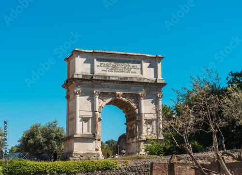 Arch of Titus, Rome, Italy