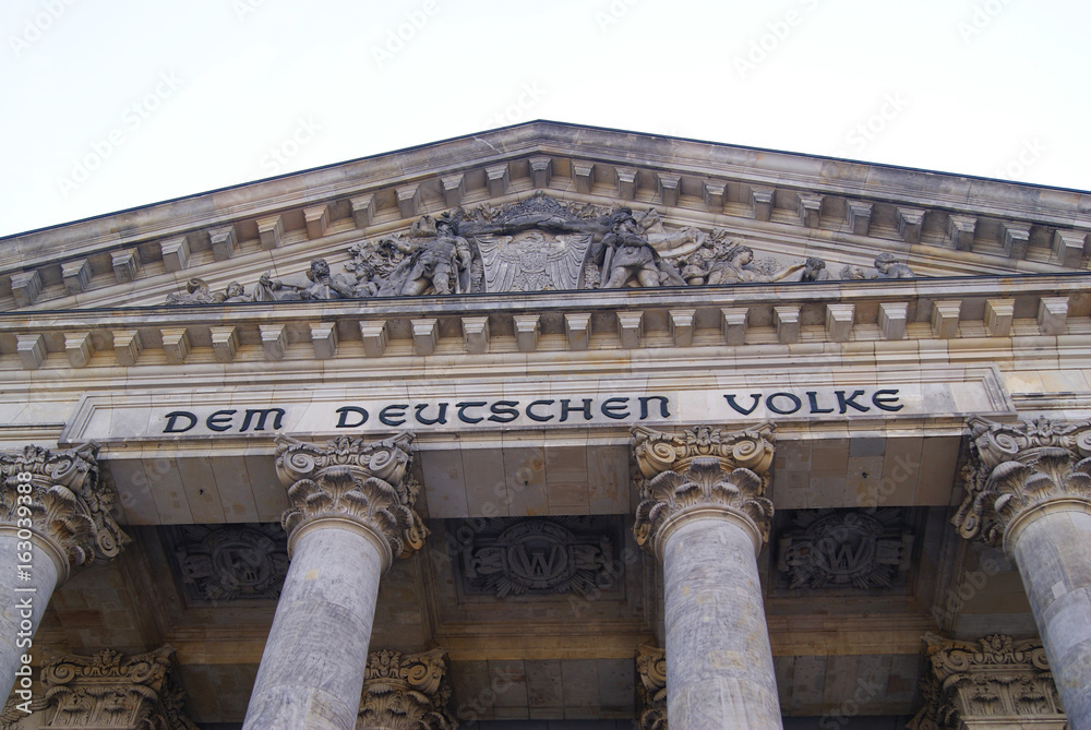 Obraz premium Reichstag in Berlin