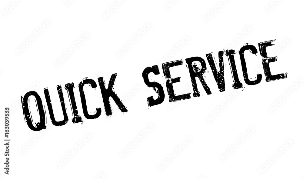 Quick Service rubber stamp. Grunge design with dust scratches. Effects can be easily removed for a clean, crisp look. Color is easily changed. Quick Service rubber stamp. Grunge design with dust scratches. Effects can be easily removed for a clean, crisp look. Color is easily changed.