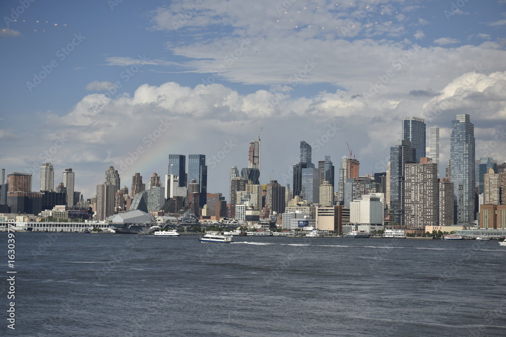 Obraz premium manhattan view from NJ