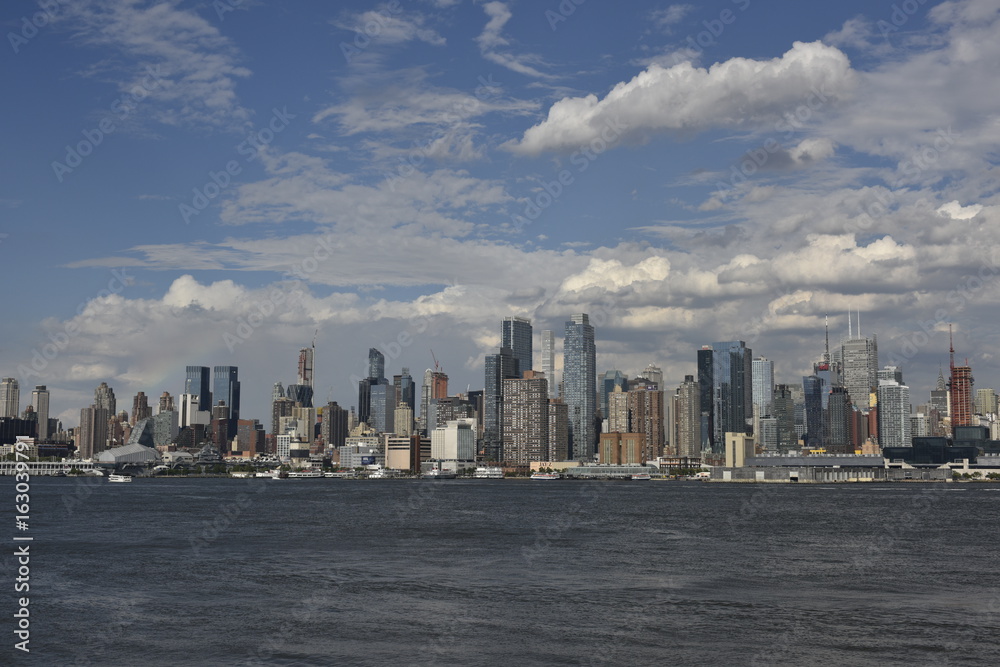 manhattan view from NJ