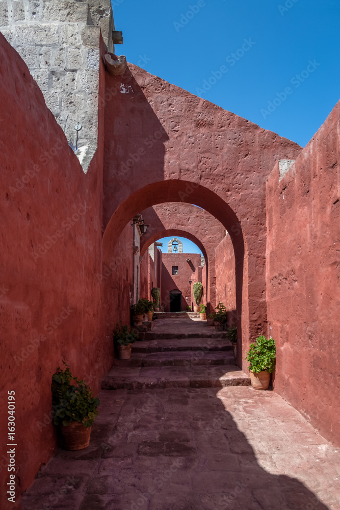 Naklejka premium Santa Catalina Monastery - Arequipa, Peru