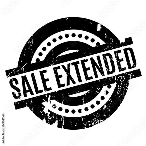 Sale Extended rubber stamp. Grunge design with dust scratches. Effects can be easily removed for a clean, crisp look. Color is easily changed.