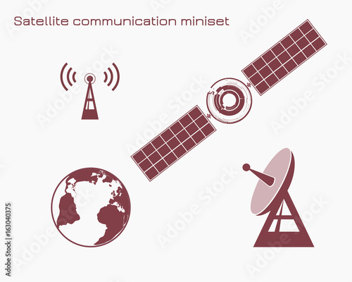 Satellite communication miniset