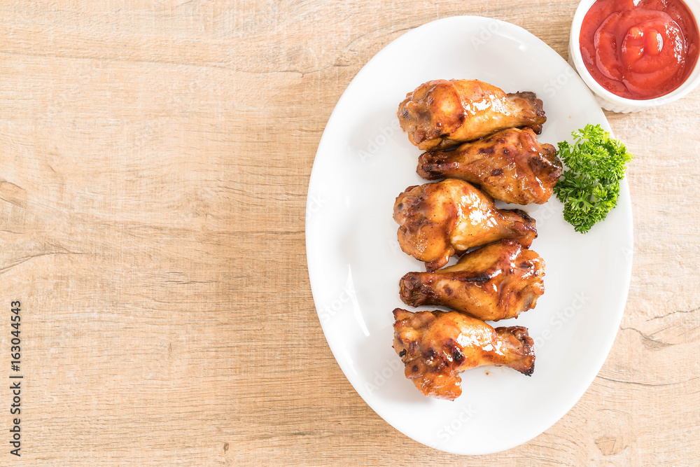 barbecue chicken wings barbecue chicken wings
