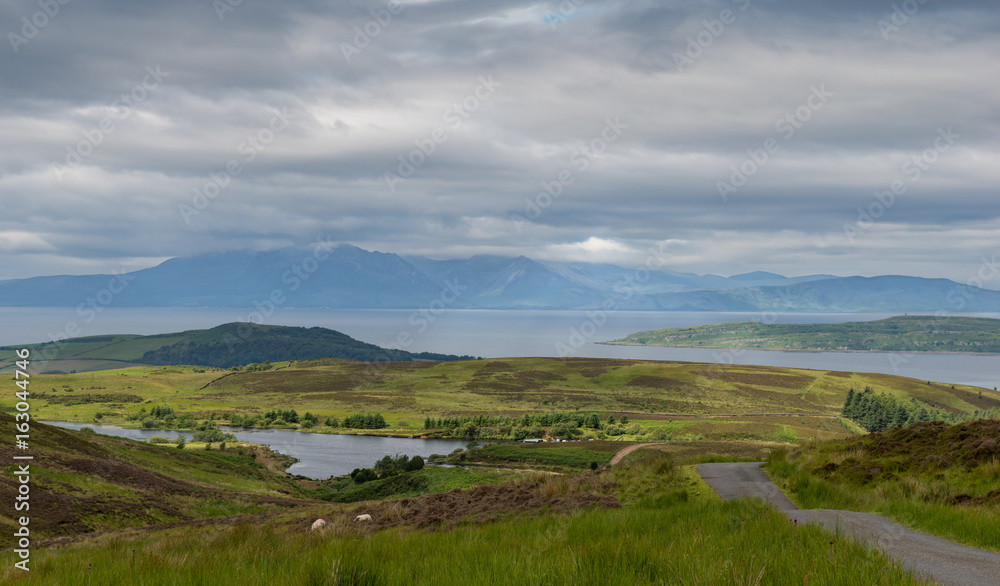 Arran from Fairlie Moor Arran from Fairlie Moor