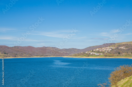 Lake of Campotosto, Abruzzo.Italy.