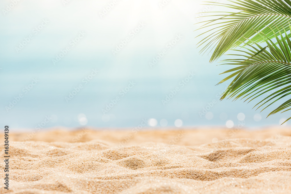 Fototapeta premium Tropikalna plaża tło