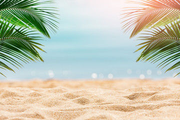 Tropical beach background