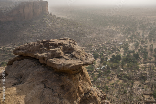 Escarpment around Banani village, Dogon Plateau, Mali