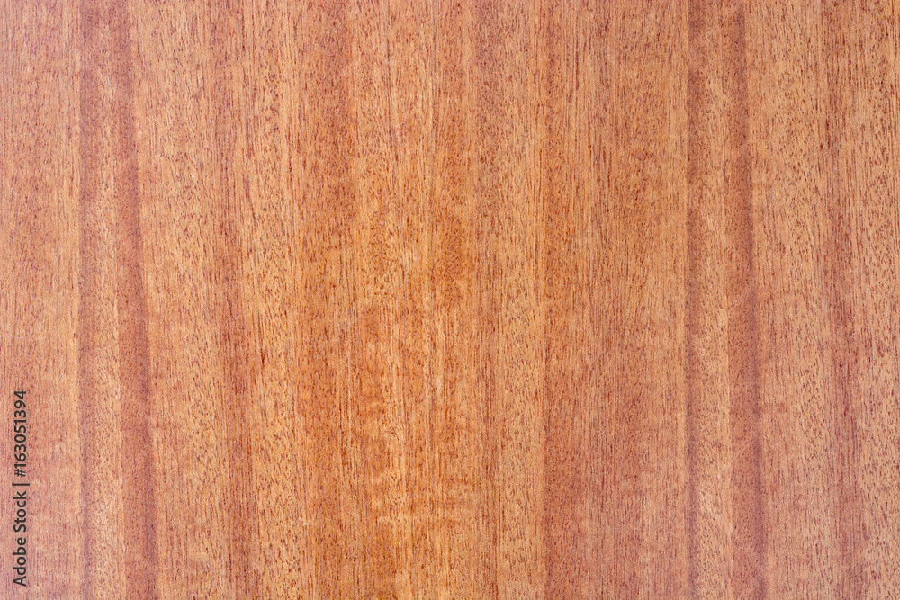 Fototapeta premium Brown wooden background with fine woodfibres as texture