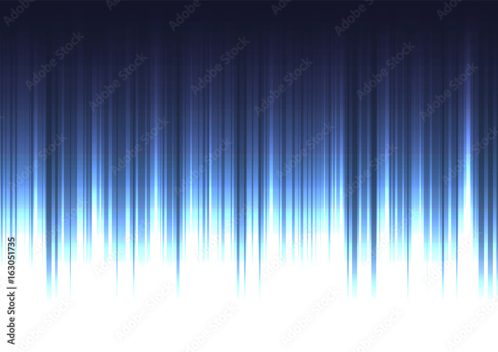 blue stream abstract line background, digital bar template, technology stream layout, vector illustration