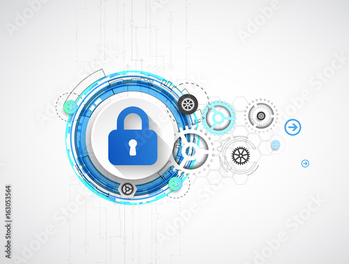 Protection concept. Protect mechanism, system privacy.