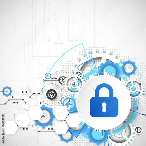 Protection concept. Protect mechanism, system privacy.