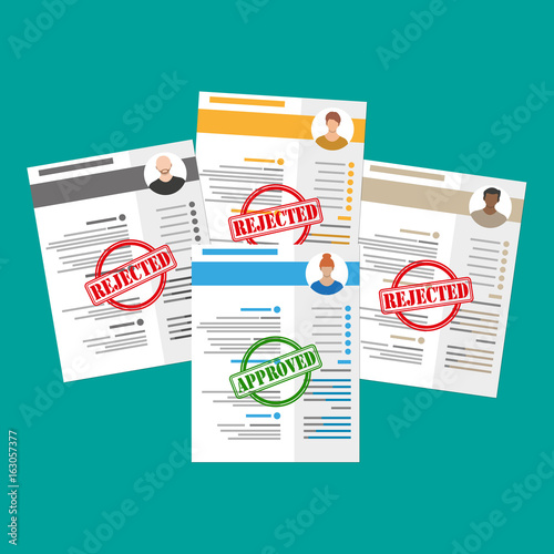 Human resources management concept