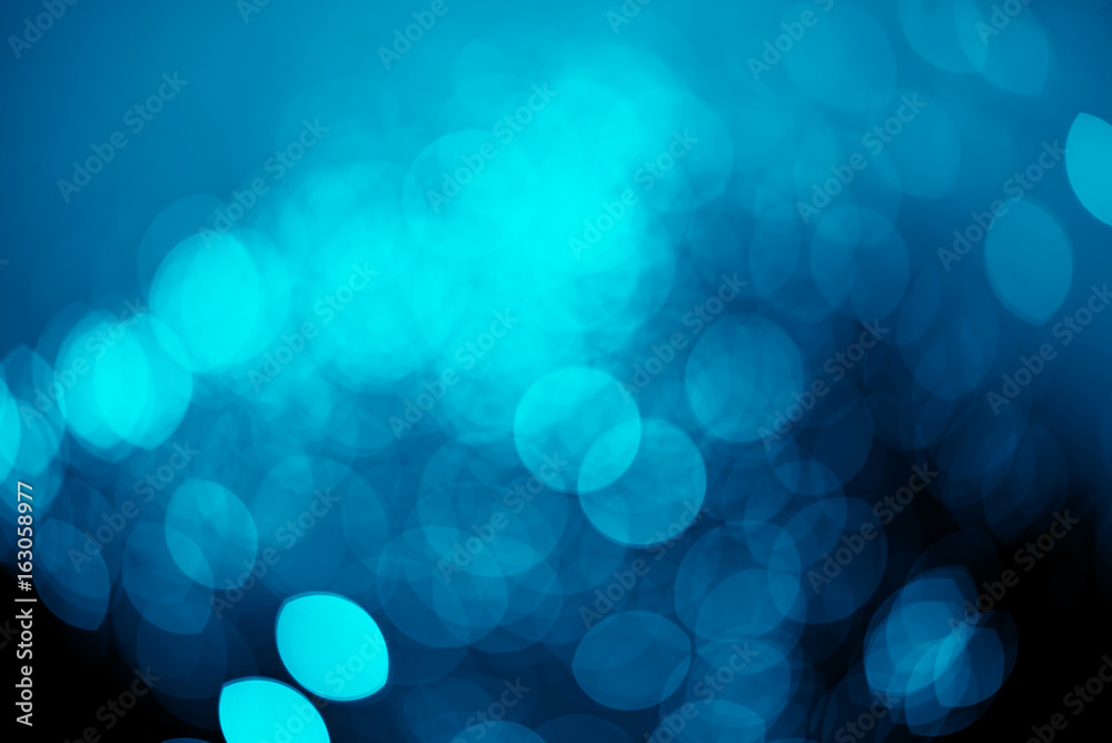 Blue bokeh background Blue bokeh background