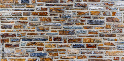 Colorful Stone Wall for background