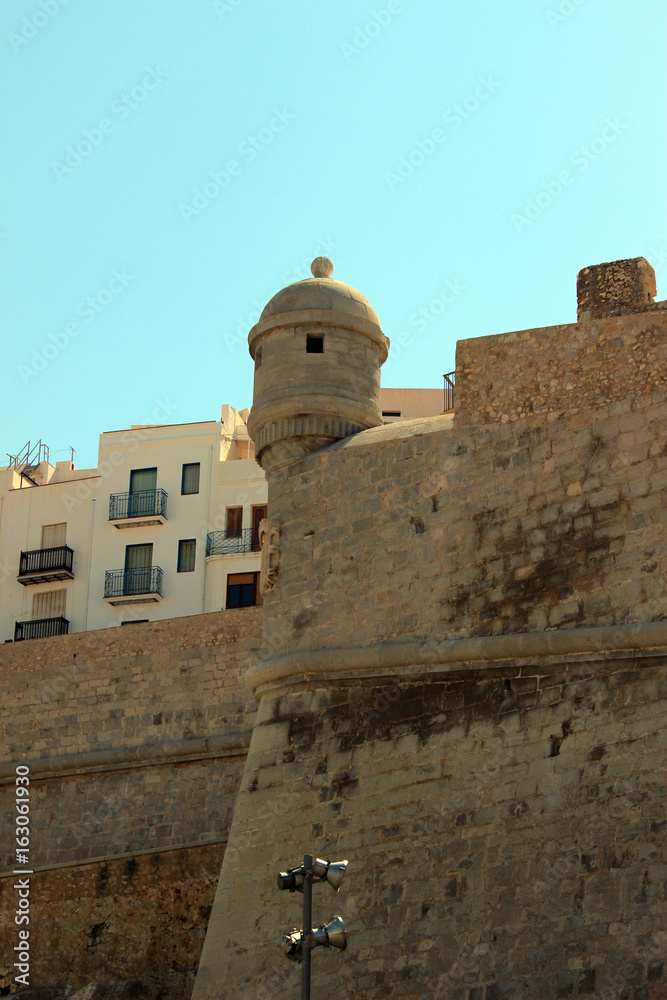 Castillo de Peñíscola, mar Mediterráneo, Castellón (Pontificio del papa luna)