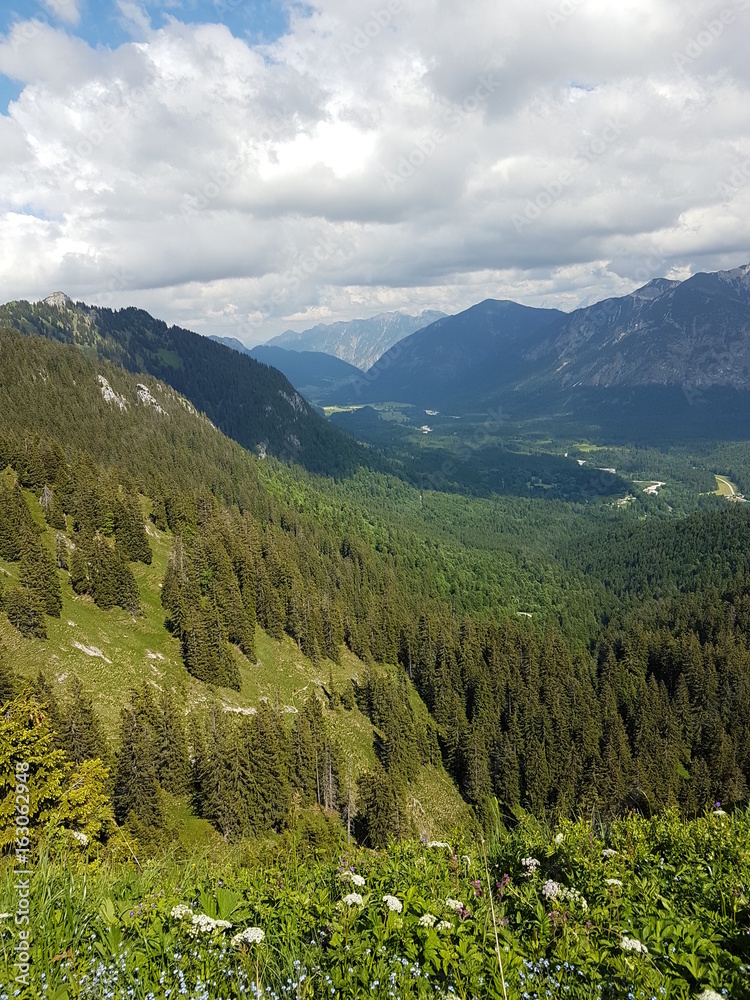 Obraz premium Ammertaler Tal