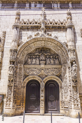 Famous landmark in the city of Lisbon called Portal de nossa senhora - LISBON - PORTUGAL - JUNE 17  2017