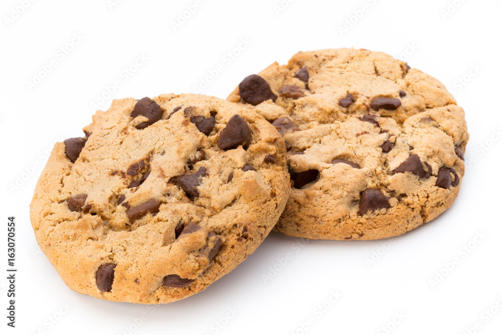 Chocolate chip cookie. Chocolate chip cookie.
