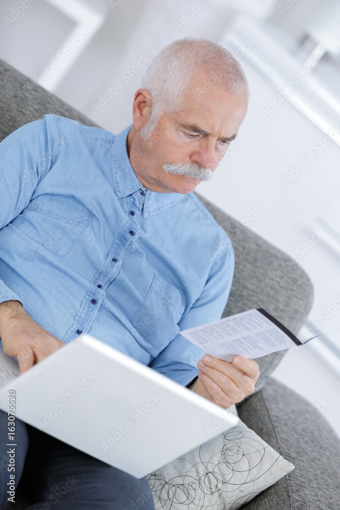 senior working at home senior working at home