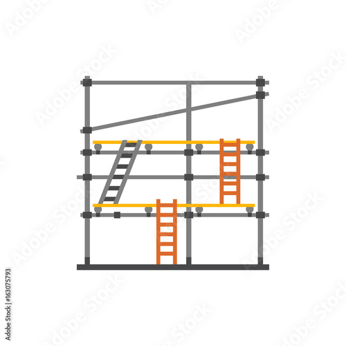 Scaffolding vector icon