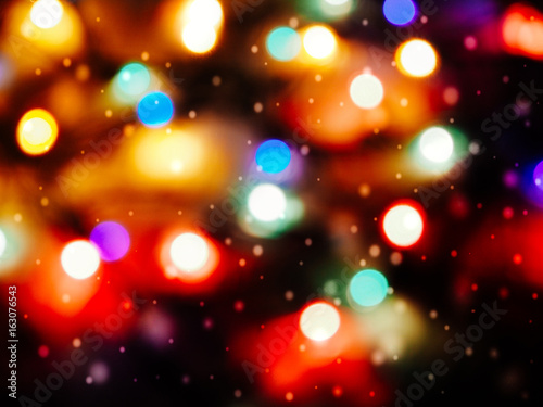 Defocused abstract christmas background