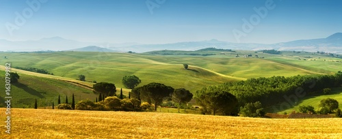 Beautiful landscape from Tuscany  Italy