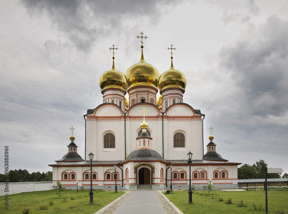 Assumption Cathedral of Valday Iversky Monastery. Novgorod Oblast. Russia