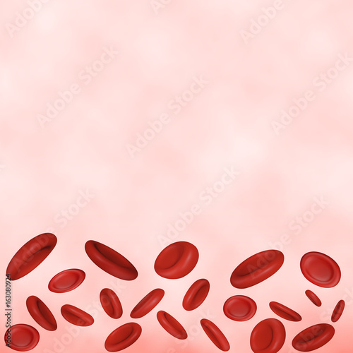 Vector Streaming Blood Cells
