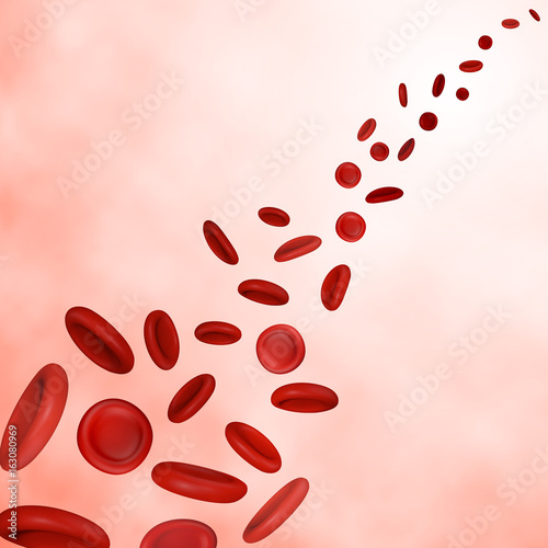 Vector Streaming Blood Cells