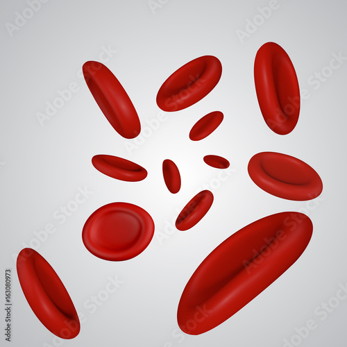 Vector Streaming Blood Cells