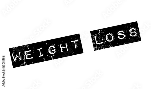 Weight Loss rubber stamp. Grunge design with dust scratches. Effects can be easily removed for a clean, crisp look. Color is easily changed.