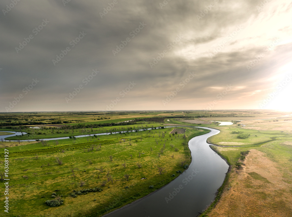 River Sunset