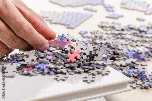 colorful jigsaw puzzle