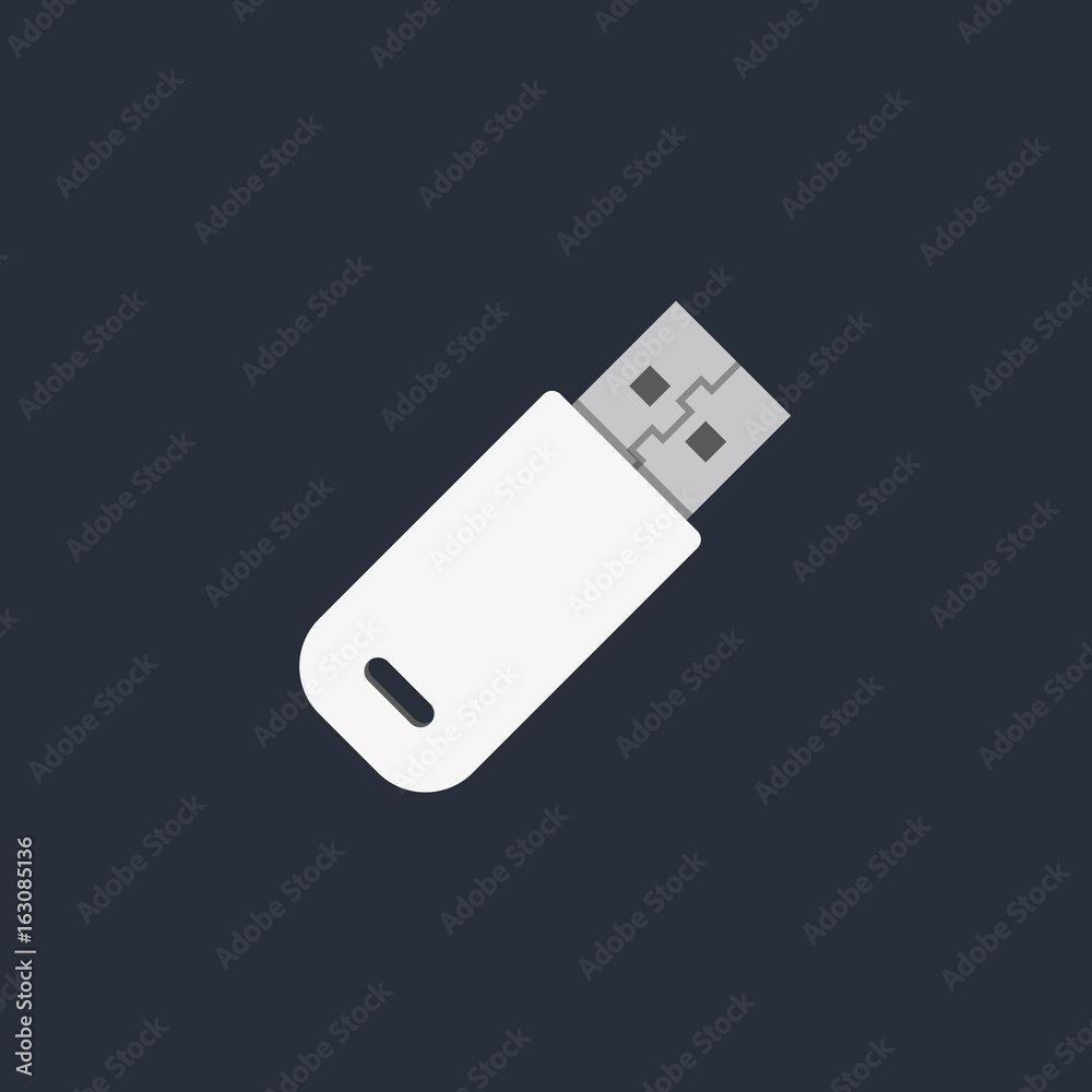 USB Stick Pendrive Icon USB Stick Pendrive Icon