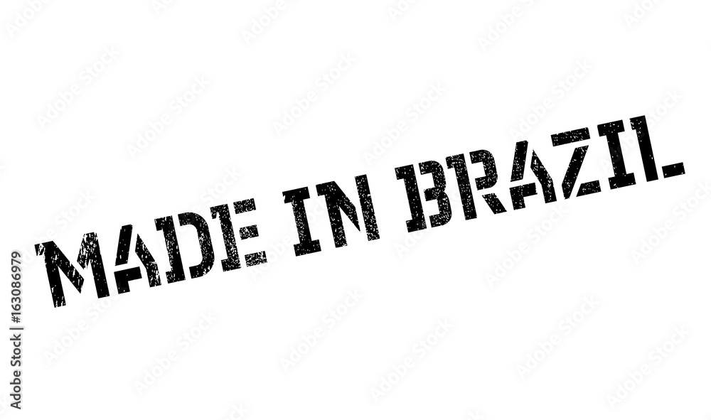 Made In Brazil rubber stamp. Grunge design with dust scratches. Effects can be easily removed for a clean, crisp look. Color is easily changed. Made In Brazil rubber stamp. Grunge design with dust scratches. Effects can be easily removed for a clean, crisp look. Color is easily changed.