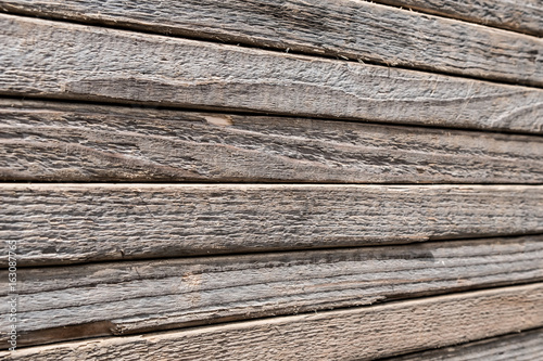 striped wooden background - stacked wood boards