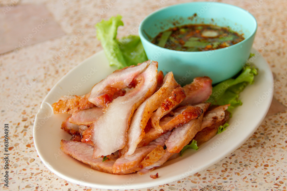Grilled Pork Neck Grilled Pork Neck