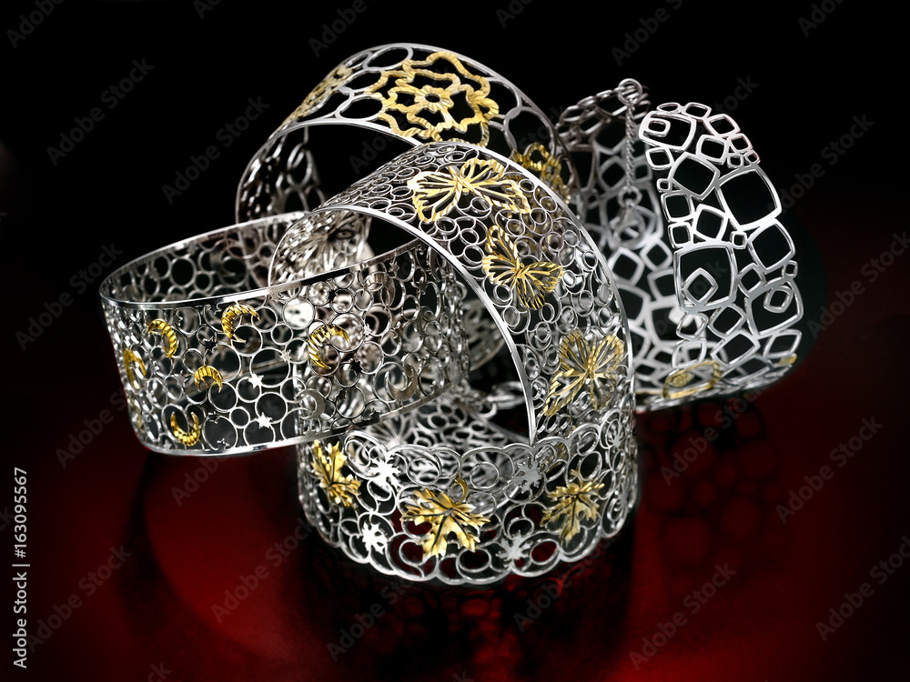 Fototapeta premium Beautiful Handmade Rings