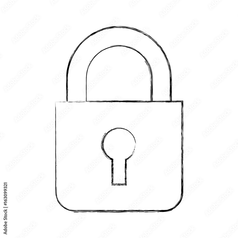 safe secure padlock icon vector illustration design safe secure padlock icon vector illustration design