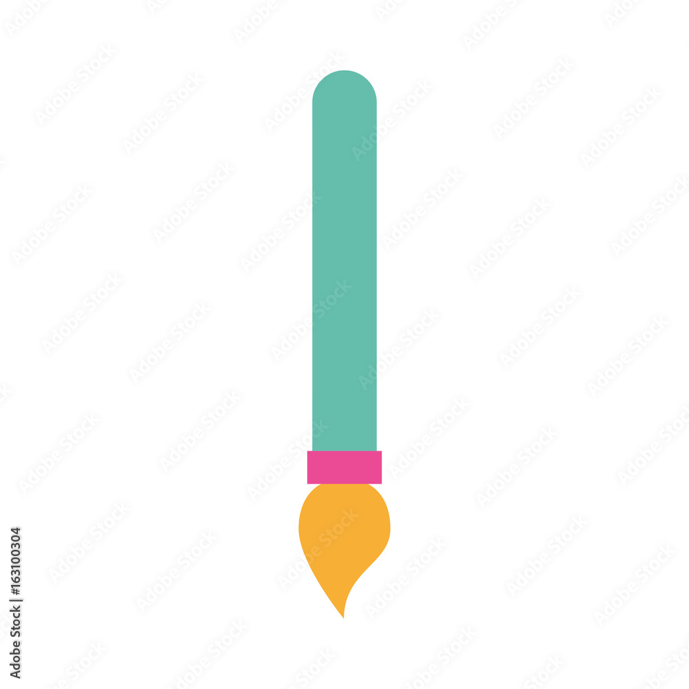 paint brush isolated icon vector illustration design paint brush isolated icon vector illustration design