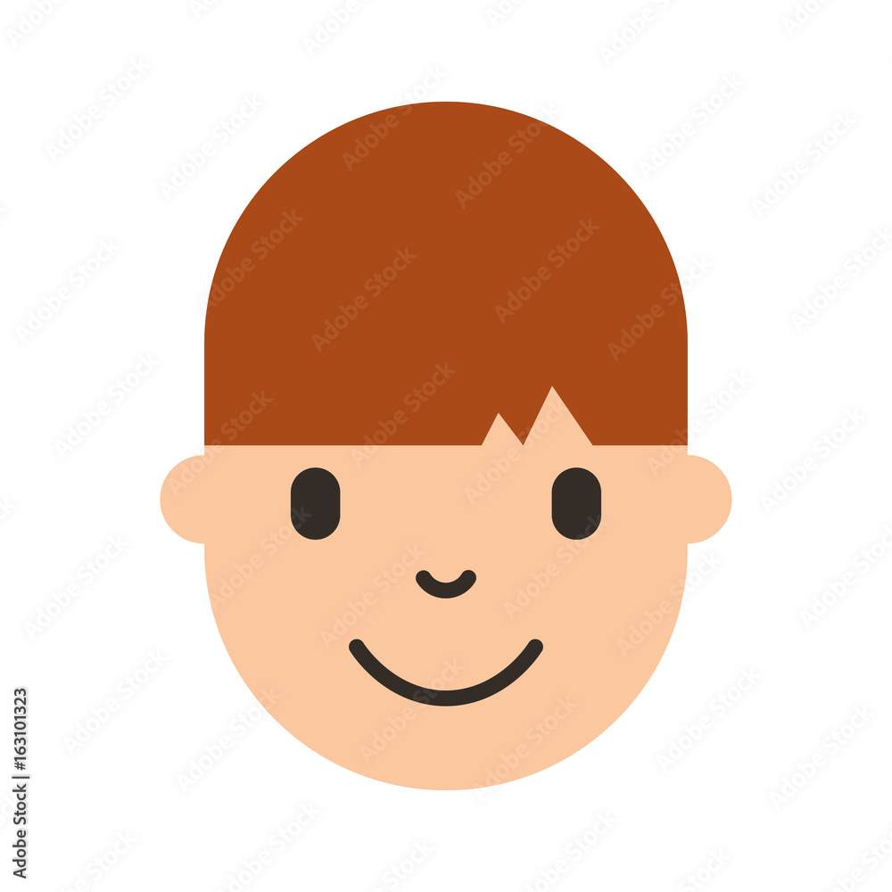 young man head avatar character vector illustration design young man head avatar character vector illustration design