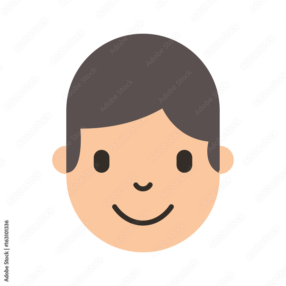young man head avatar character vector illustration design young man head avatar character vector illustration design
