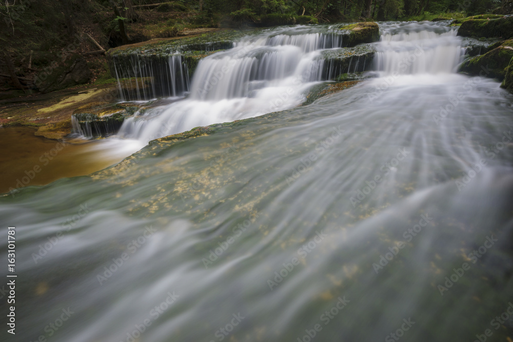 Cascades on a small mountain river