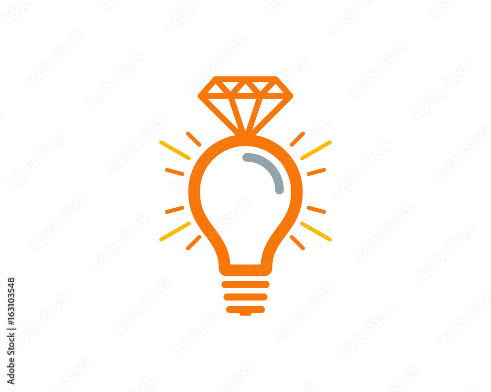 Creative Diamond Icon Logo Design Element Creative Diamond Icon Logo Design Element