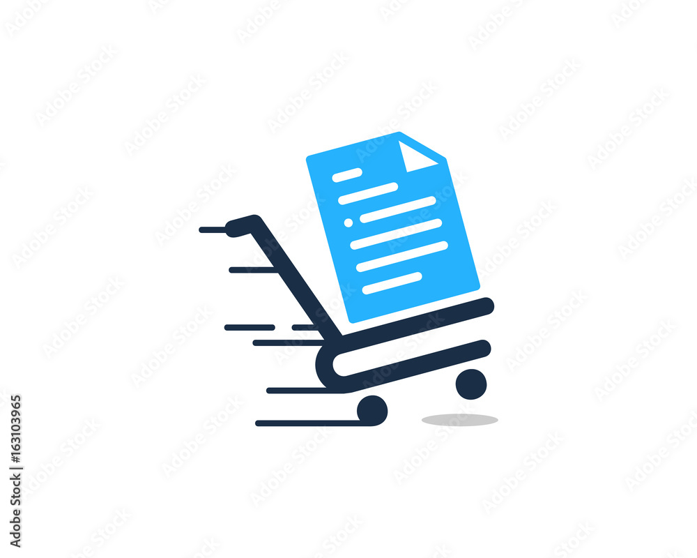 Delivery File Document Icon Logo Design Element Delivery File Document Icon Logo Design Element